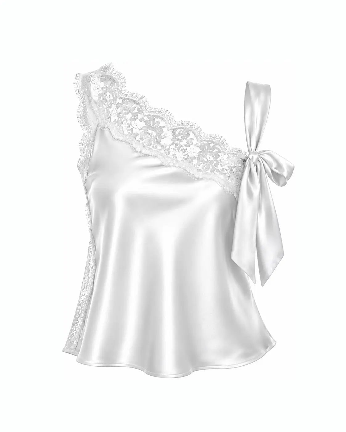 The Bow Top - White